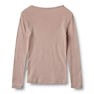 Термобелье лонгслив из шерсти мериноса Wheat "Alfie Dry Rose", вечерняя роза